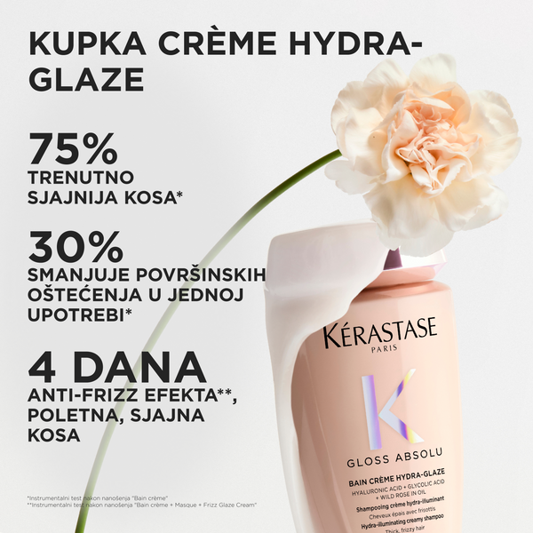 Kérastase Gloss Absolu Hydra-Glaze kremasta kupka Riche 250ml