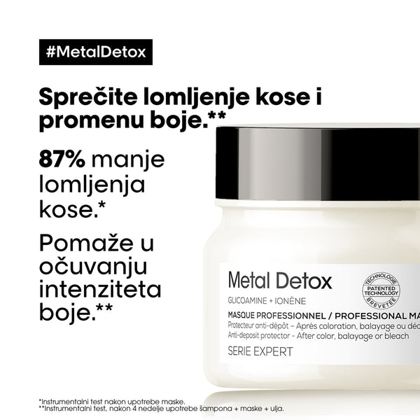 L'Oréal Professionnel Metal Detox maska za kosu 250ml