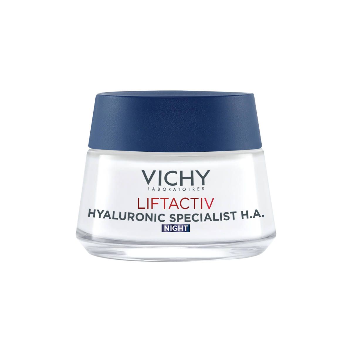 Vichy Liftactiv hyaluronic specialist h.a. noćna nega za korekciju bora i čvrstine kože, 50 ml