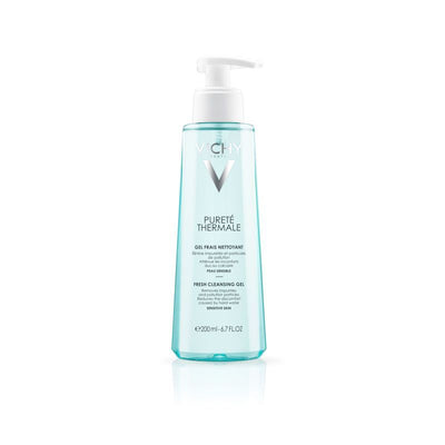 Vichy Purete Thermale Sveži gel za čišćenje osetljive kože lica 200 ml