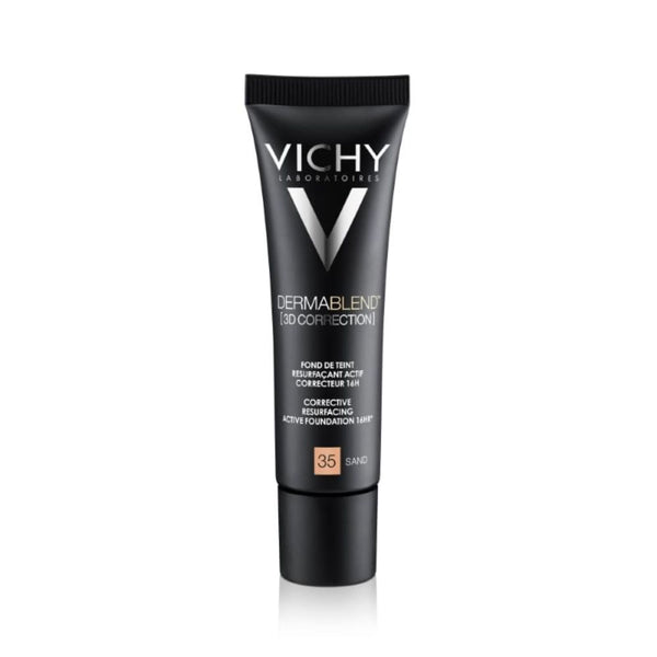 Vichy dermablend 3d korektivni puder za masnu kožu, 35 Sand