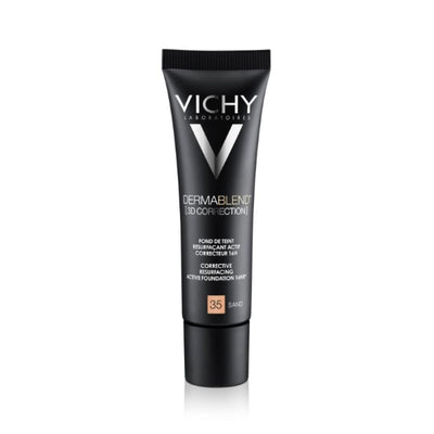 Vichy dermablend 3d korektivni puder za masnu kožu, 35 Sand