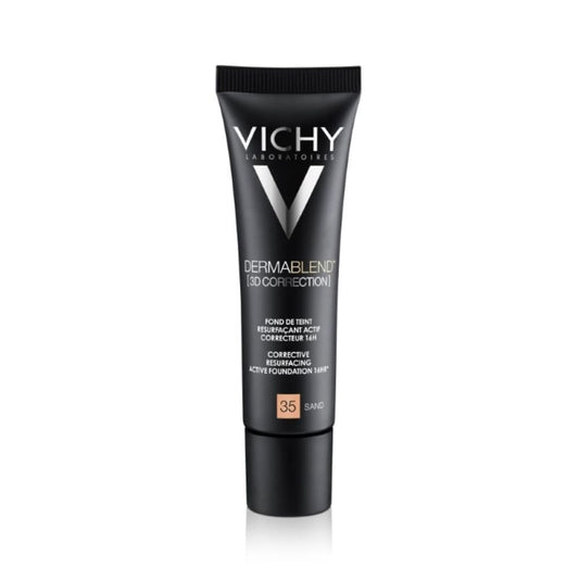 Vichy dermablend 3d korektivni puder za masnu kožu, 35 Sand