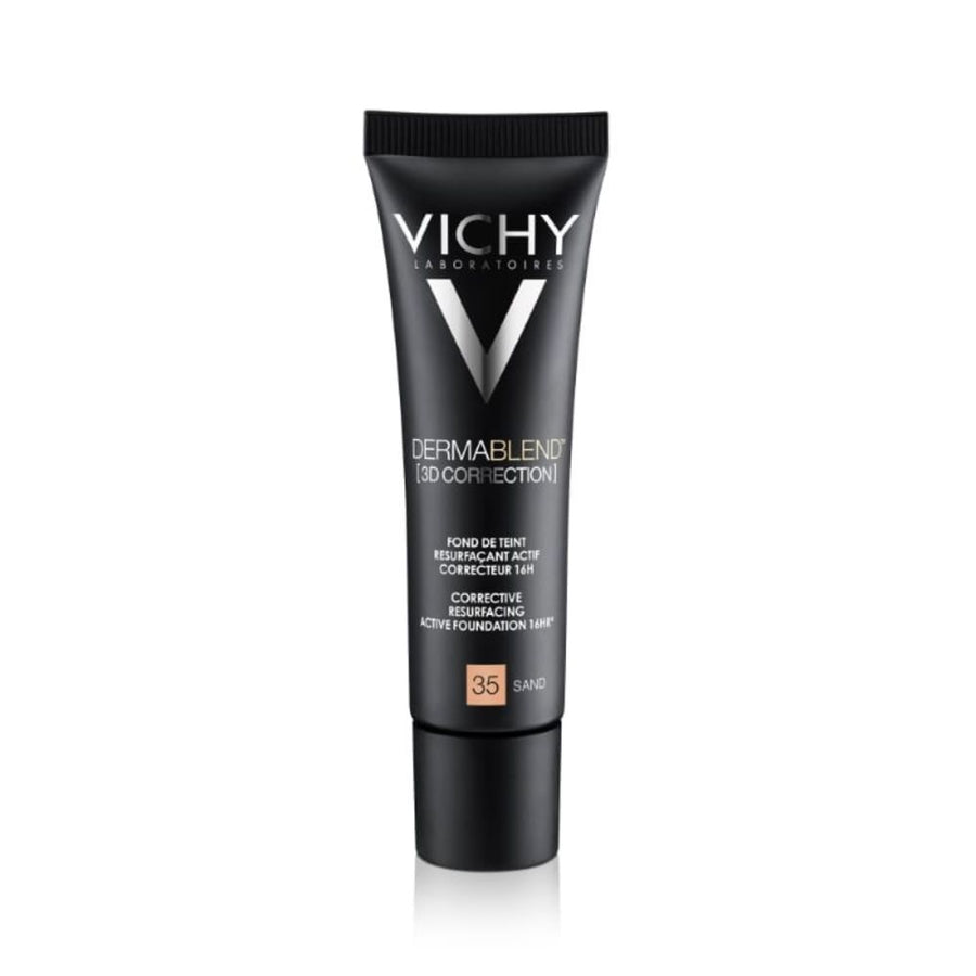 Vichy dermablend 3d korektivni puder za masnu kožu, 35 Sand