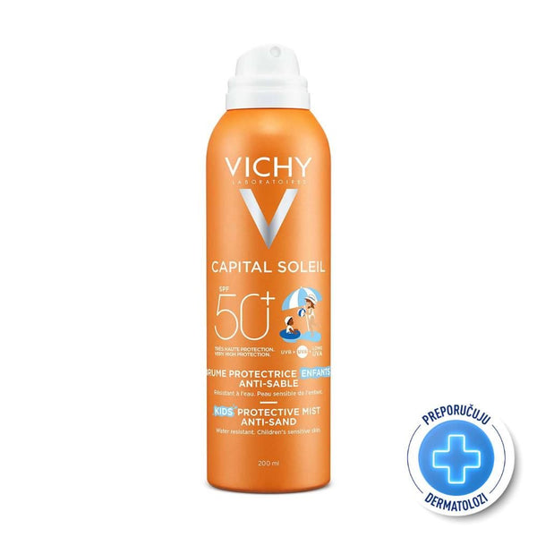 Vichy Sprej za decu otporan na pesak spf 50, 200ml