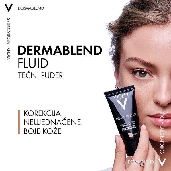 Vichy Dermablend Corrector Tečni korektivni puder SPF 35, 30 ml, 30 Beige