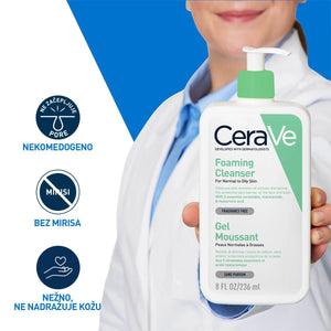 CeraVe Penušavi gel za čišćenje 236ml