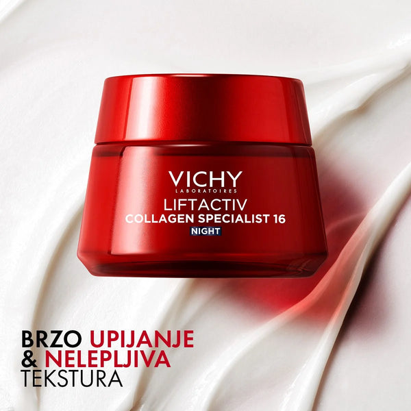 Vichy liftactiv collagen sliftactiv collagen specialist 16 noćna krema, 50ml