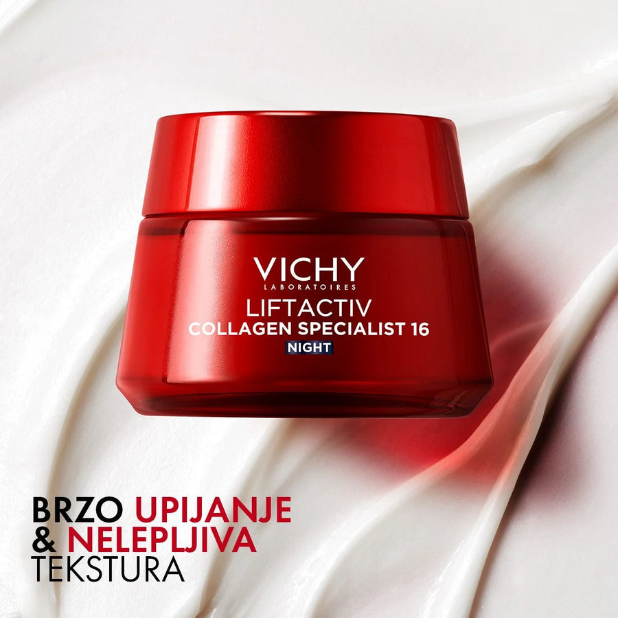 Vichy liftactiv collagen sliftactiv collagen specialist 16 noćna krema, 50ml