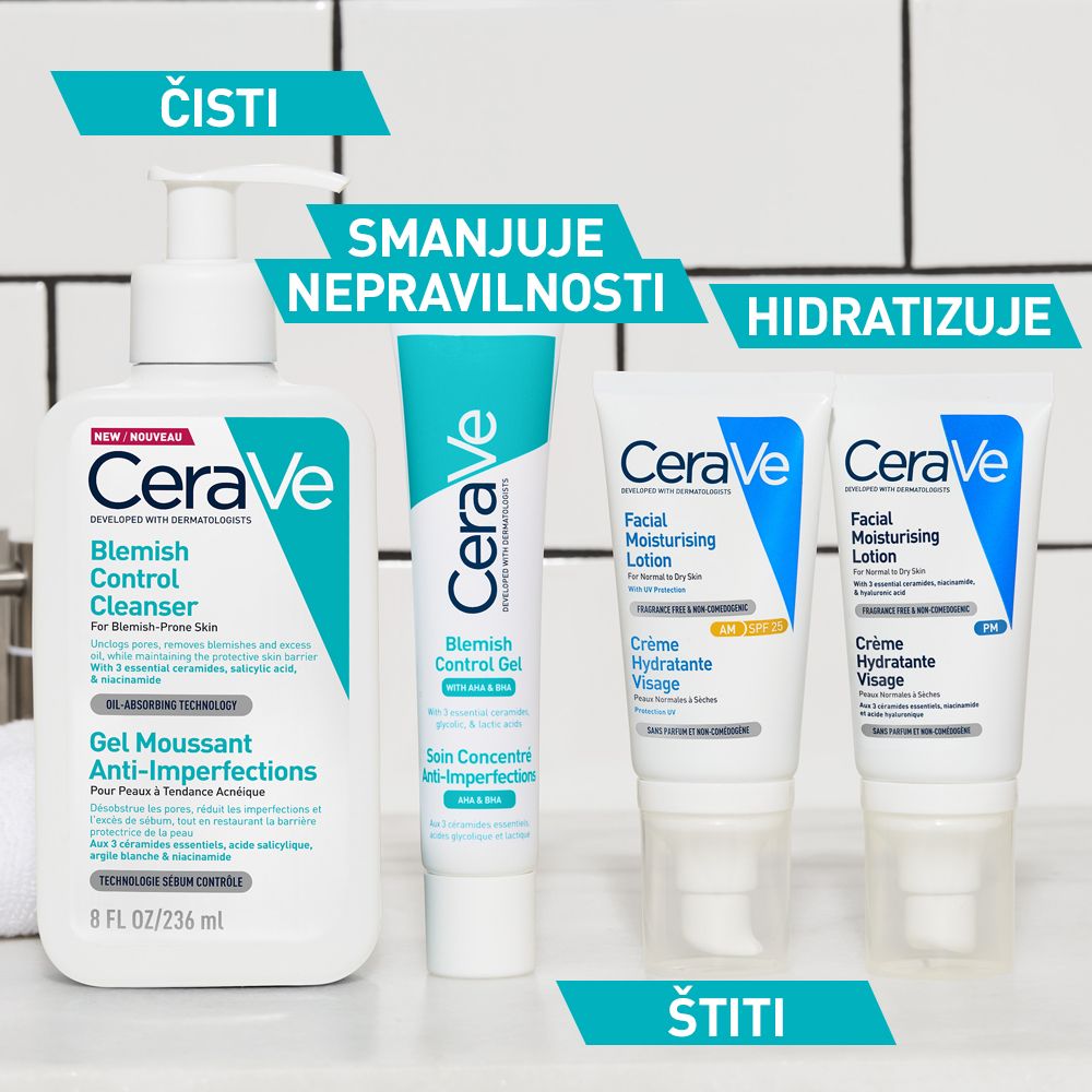 CeraVe gel za čišćenje kože sklone nepravilnostima 236ml