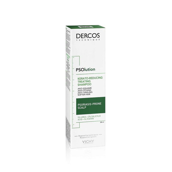 Vichy Dercos PSOlution Šampon za vlasište sklono psorijazi protiv skvama, osećaja svraba i peskanja, 200 ml