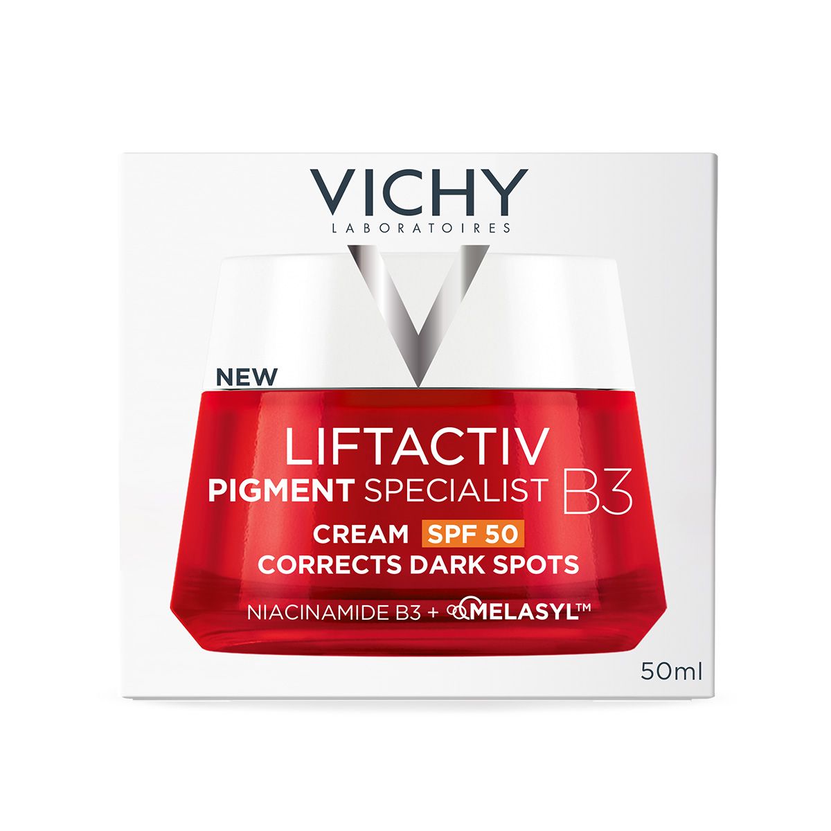 Vichy Liftactiv B3 krema protiv hiperpigmentacijskih fleka i bora SPF 50, 50ml