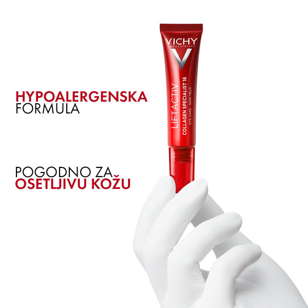 Vichy Liftactiv collagen specialist krema za predeo oko očiju, 15ml