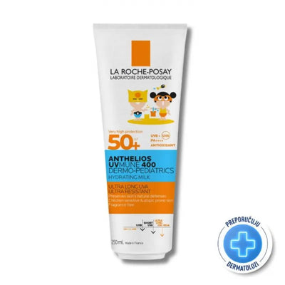 LA-ROCHE-POSAY ANTHELIOS UVMUNE 400 DERMO-PEDIATRICS MILK SPF50+ 250 ML