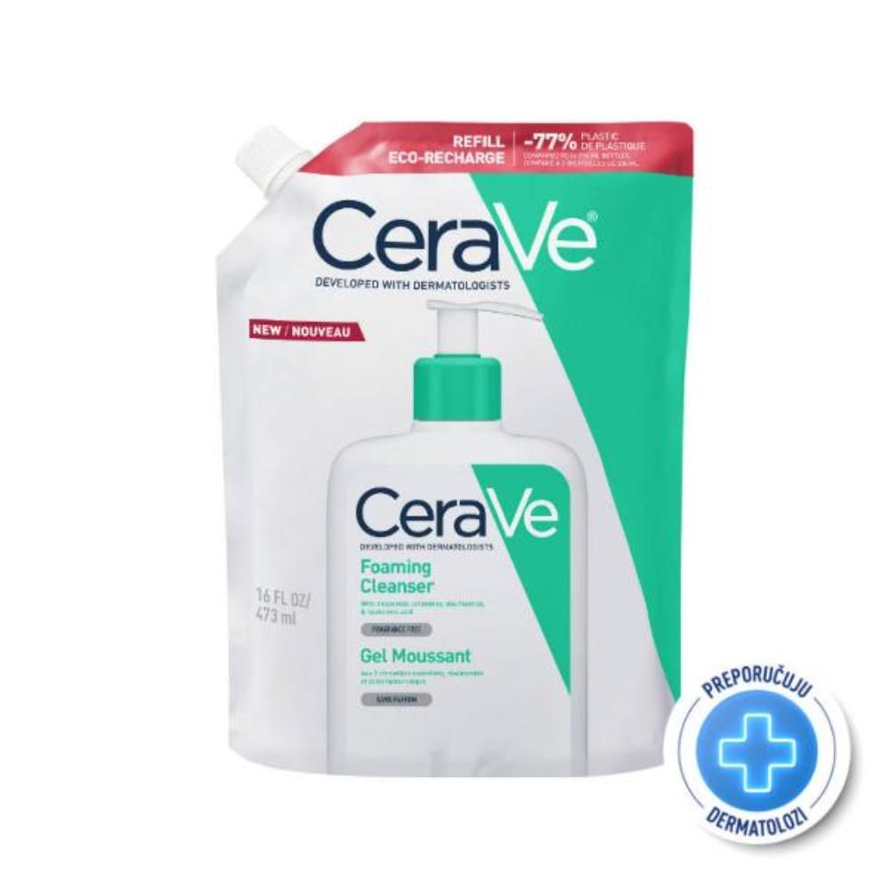 CeraVe penušavi gel za čišćenje, dopuna 473 ml