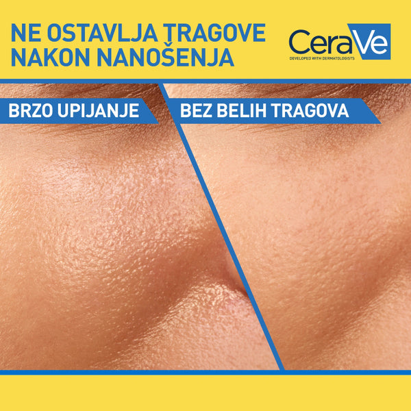 CeraVe Nevidljivi hidratantni fluid za zaštitu od sunca, SPF 50, visoka zaštita