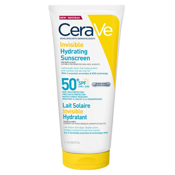 CeraVe Nevidljivi losion za zaštitu od sunca, SPF 50+, veoma visoka zaštita