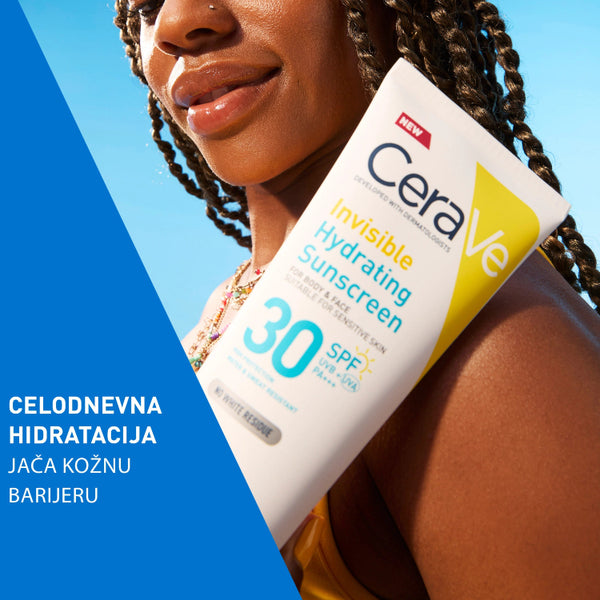 CeraVe Nevidljivi losion za zaštitu od sunca, SPF 30, visoka zaštita 177 ml