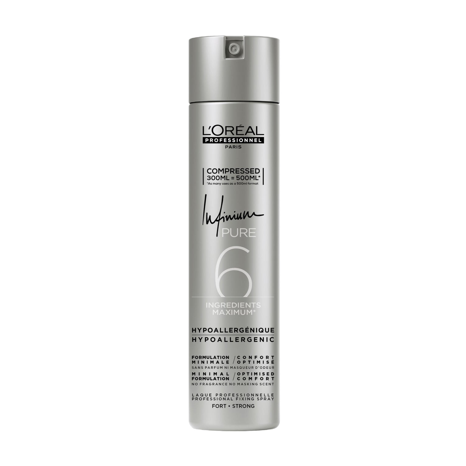 L'Oréal Professionnel Infinium Pure Strong lak za kosu 300ml