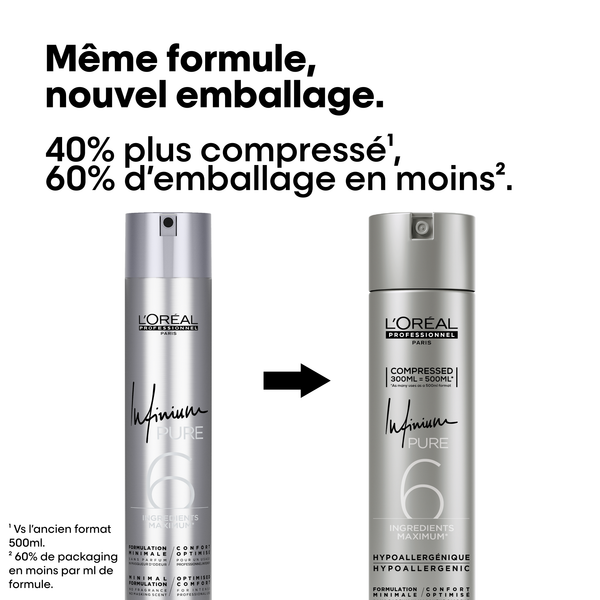 L'Oréal Professionnel Infinium Pure Extra Strong lak za kosu 300ml