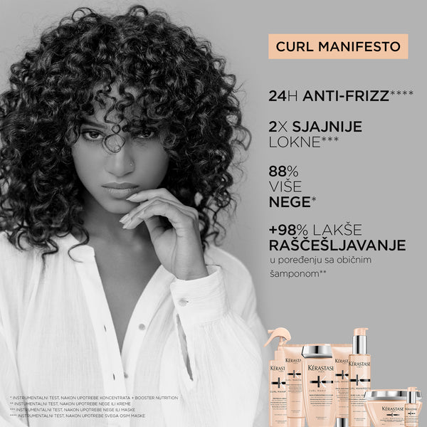 Kérastase Curl Manifesto Gel Krema Za Naglašavanje Definicije Kovrdža 150ml