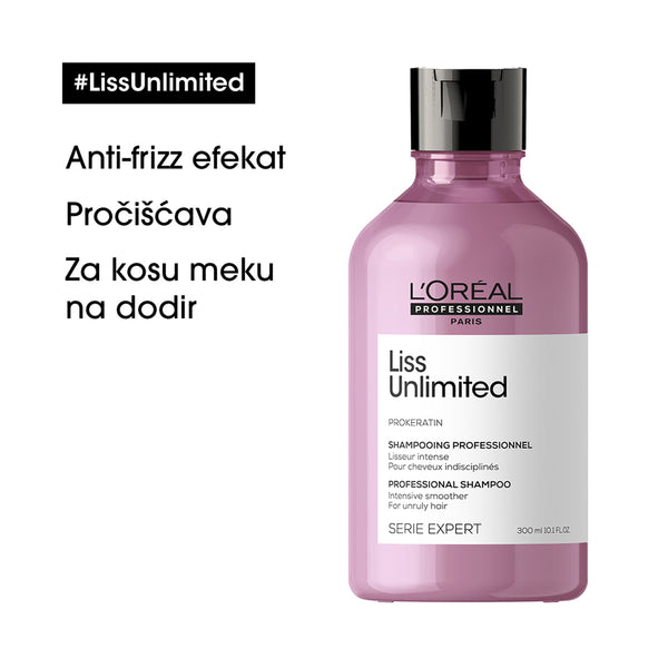 L'Oréal Professionnel Liss Unlimited Šampon za kosu 300ml