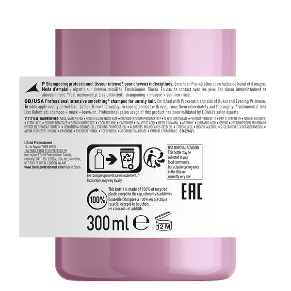 L'Oréal Professionnel Liss Unlimited Šampon za kosu 300ml