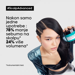 L'Oréal Professionnel Scalp Advanced maska od gline za masan skalp 250ml