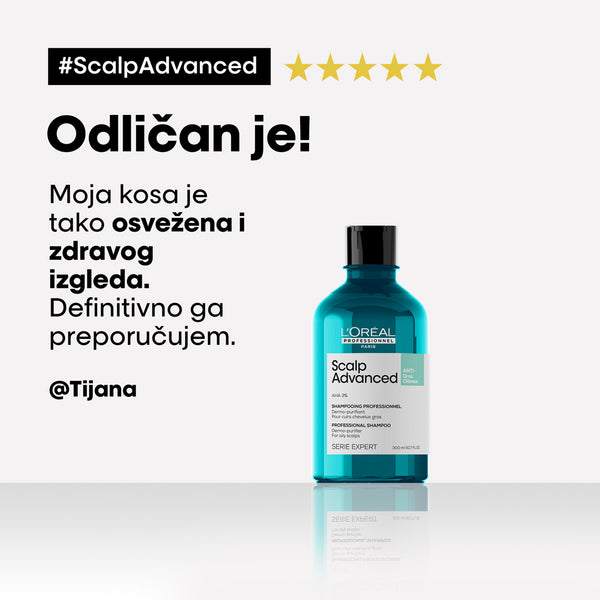L'Oréal Professionnel Scalp Advanced šampon za masan skalp 300ml