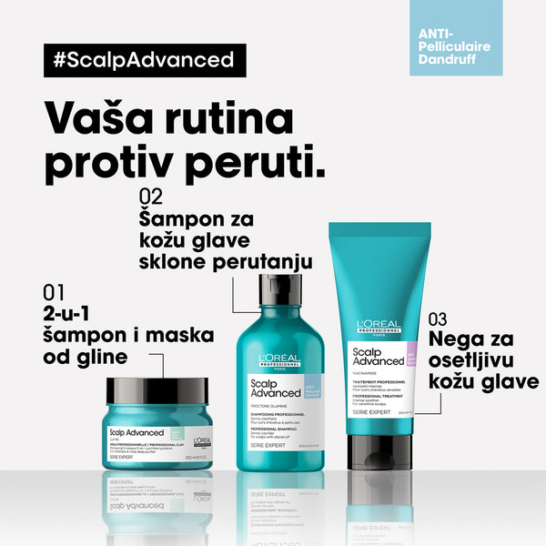 L'Oréal Professionnel Scalp Advanced šampon protiv peruti 300ml