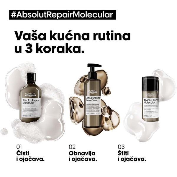 L'Oréal Professionnel Absolut Repair Molecular maska za kosu bez ispiranja 100ml