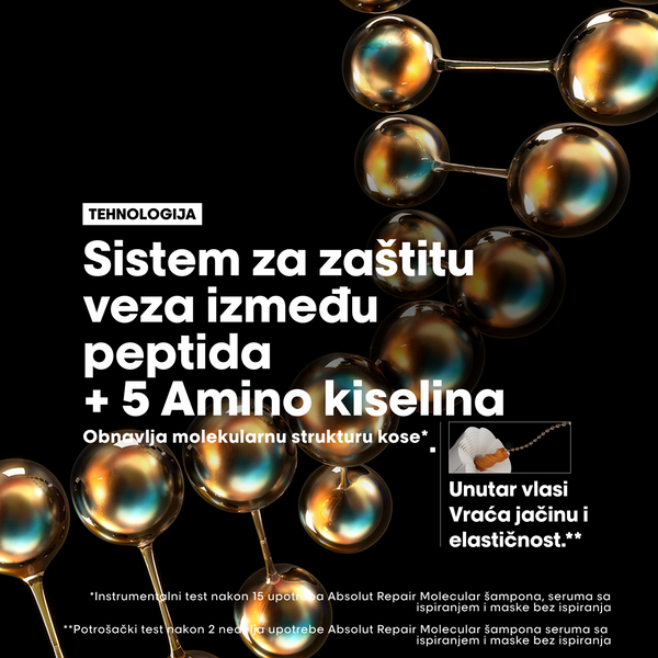 L'Oréal Professionnel Absolut Repair Molecular koncentrovana maska za kosu 250ml
