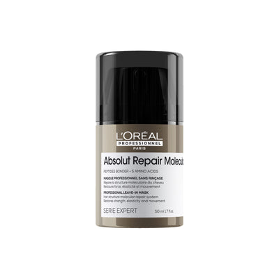L'Oréal Professionnel Absolut Repair Molecular maska za kosu bez ispiranja 50ml (putno pakovanje)