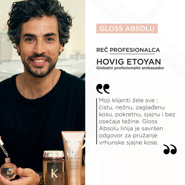 Kérastase Gloss Absolu Nega za naglašeni sjaj za kosu sklonu kovrdžanju 250 ml