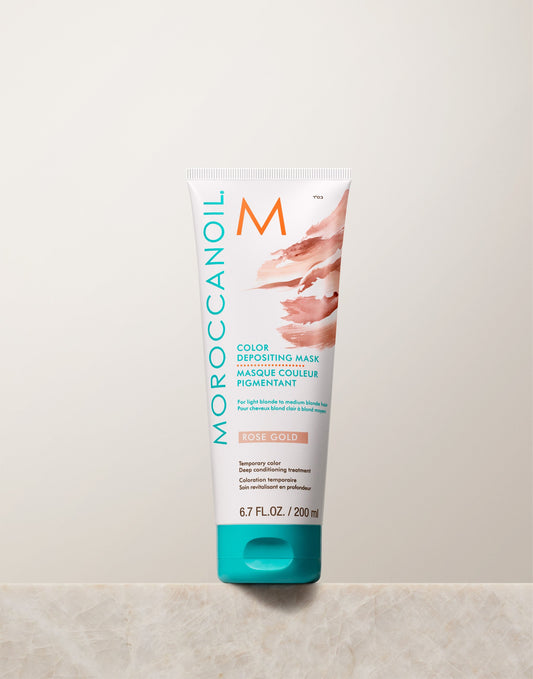 Maska za nanošenje boje Moroccanoil Rose Gold