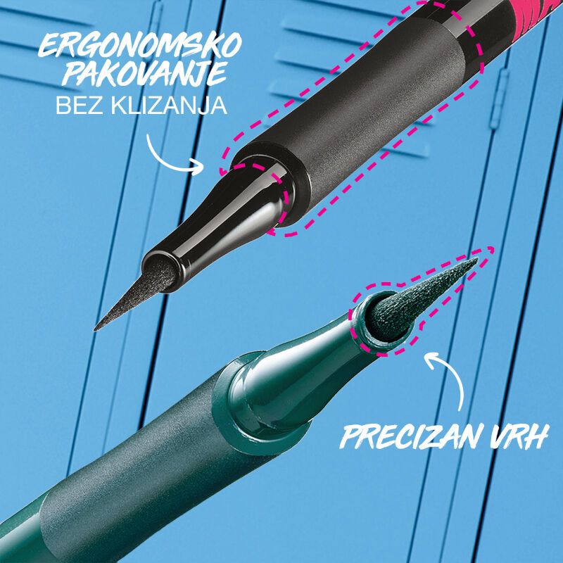 Maybelline New York Hyper precise ajlajner 701 Matte Onyx