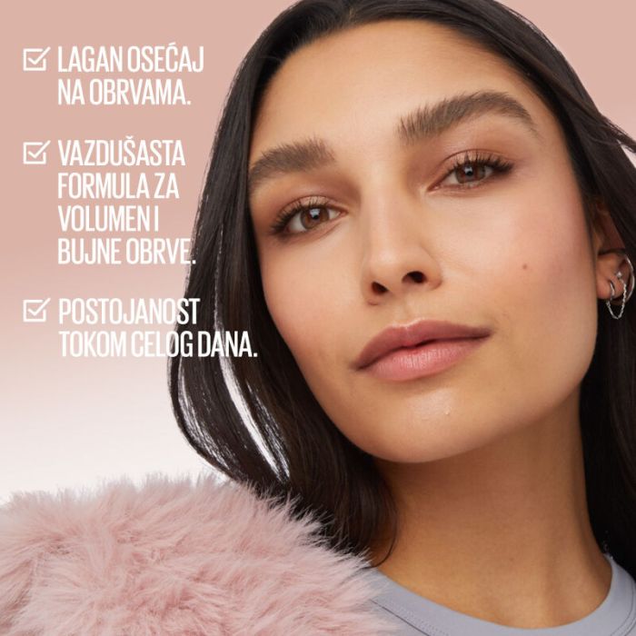 Maybelline Super Fluff Brow Mousse – Maskara za Obrve