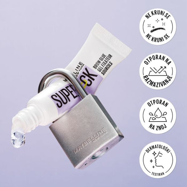 Maybelline New York Superlock Brow Glue – Gel za Obrve