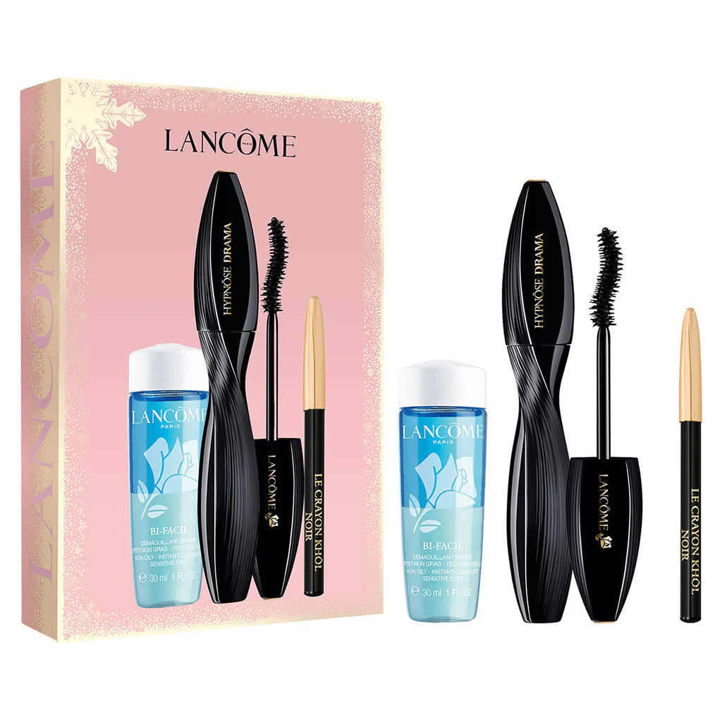 Lancôme Hypnôse Drama + Khôl + 30 ml Bi‑Facil Set ×25
