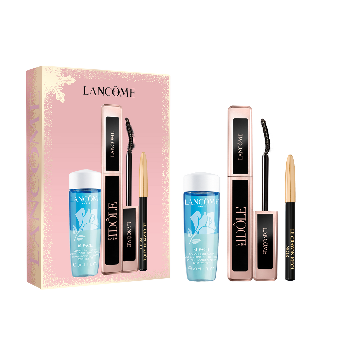 Lancôme Lash Idôle + Mini Khôl + Bi‑Facil 30 ml Set ×25