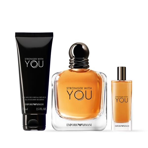 Emporio Armani Stronger With You – Luksuzni Muški Parfum Set
