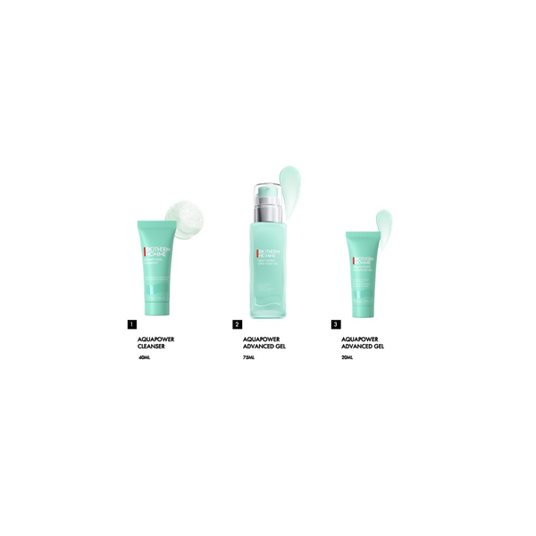Biotherm Aquapower poklon set (75 ml + 20 ml + 40 ml)