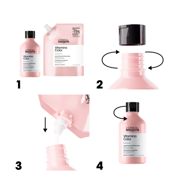 L'Oréal Professionnel Vitamino Color Šampon refil 500ml