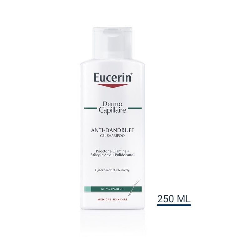 Eucerin DermoCapillaire Gel šampon protiv masne peruti 250ml