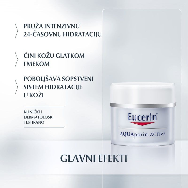 Eucerin AQUAporin Lagana hidratantna krema za lice 50ml