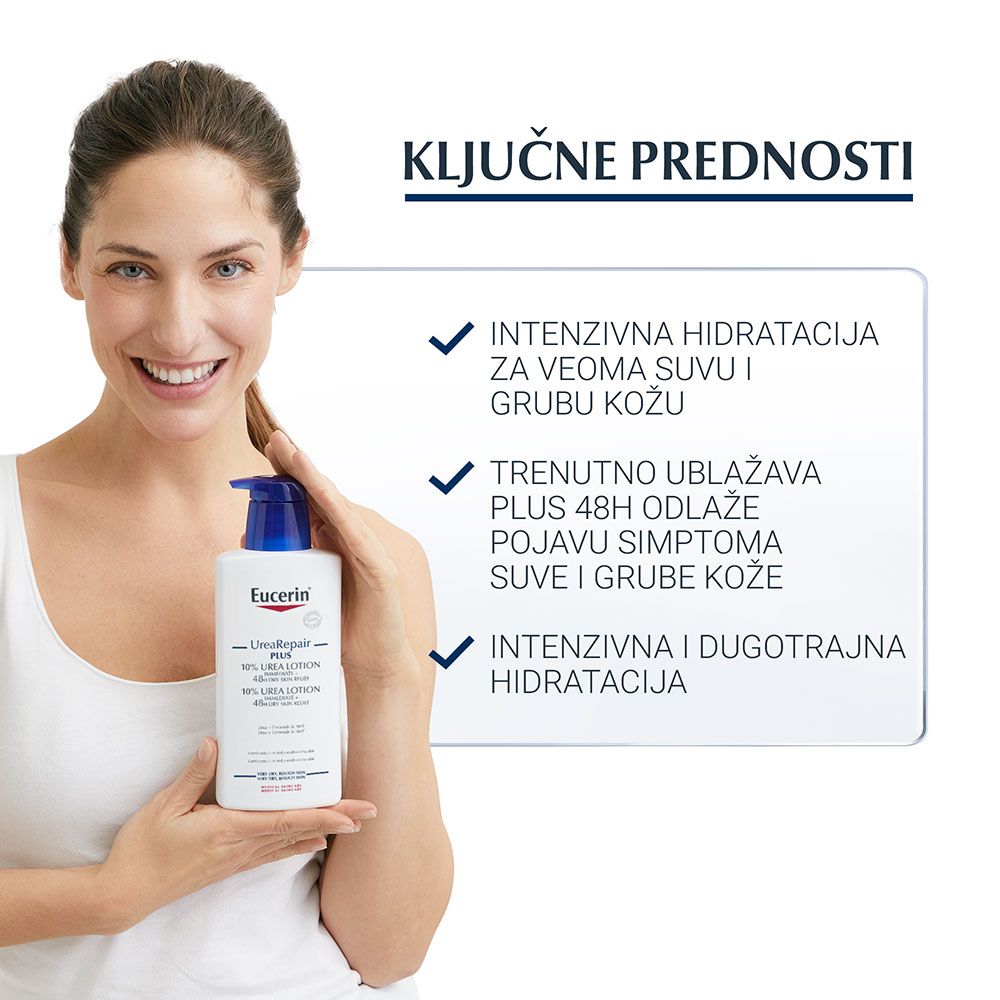 Eucerin UreaRepair Plus Losion sa 10% uree sa pumpicom 400ml