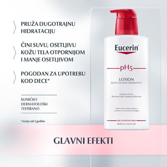 Eucerin pH5 Losion za telo sa pumpicom 400ml