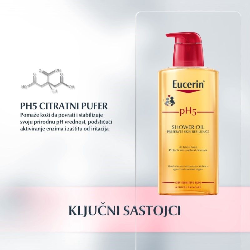Eucerin pH5 Ulje za tuširanje 400ml