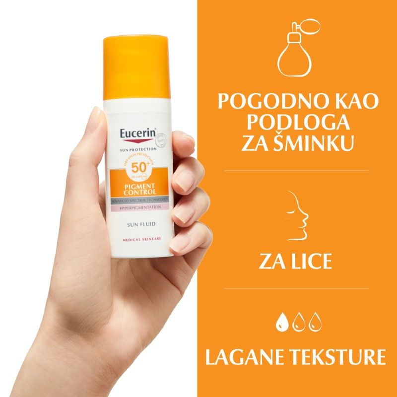 Eucerin Pigment Control Fluid za zaštitu od sunca SPF 50+