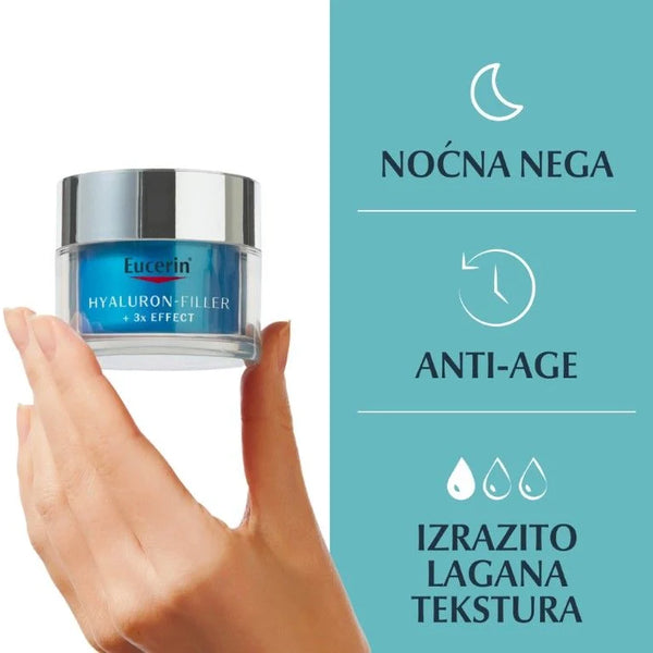 Eucerin Hyaluron-Filler noćni Hidro booster 50ml